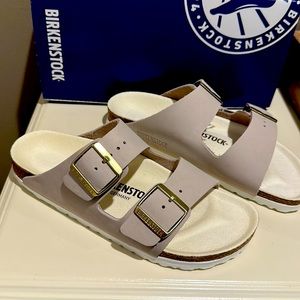 NWT Women’s Birkenstocks  size 37 Marshmallow color